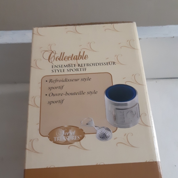 Collectable Golf Sport Design Can Cooler Set, can cooler, Bottle opener - Picture 8 of 12